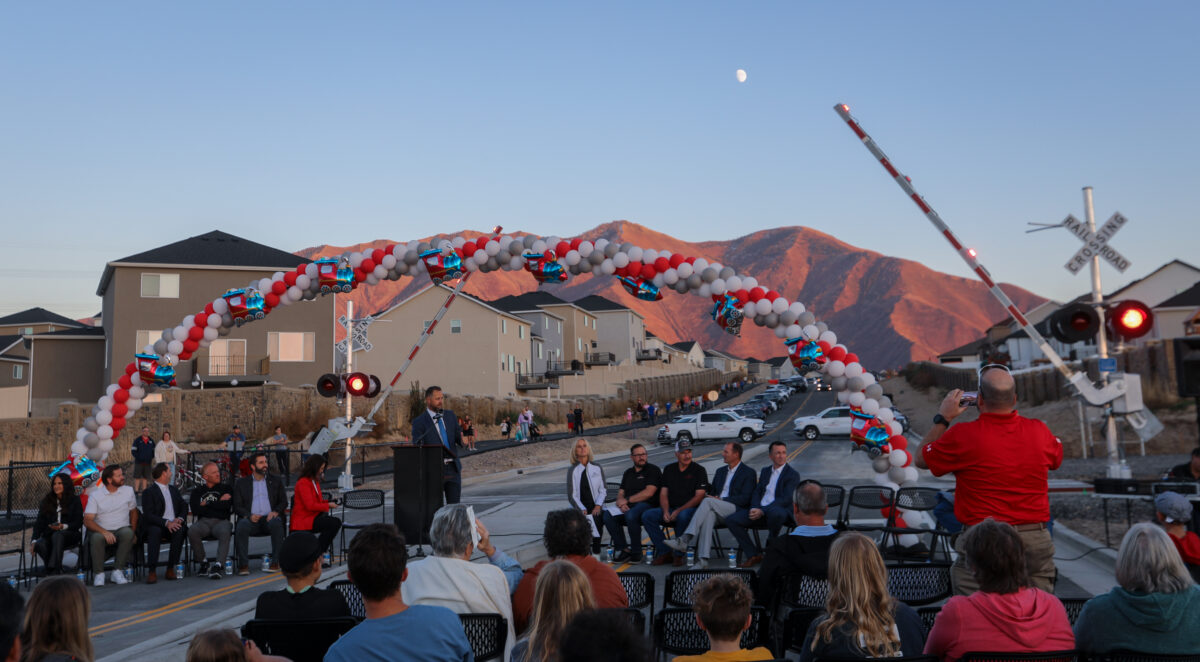 New railroad crossing connects third of Spanish Fork residents, most of Mapleton News, Sports